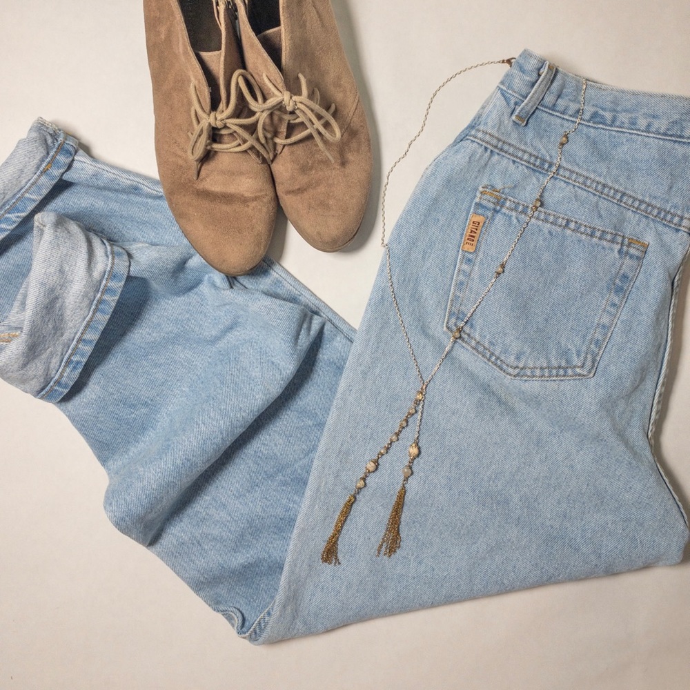 100% Cotton Mom Jeans